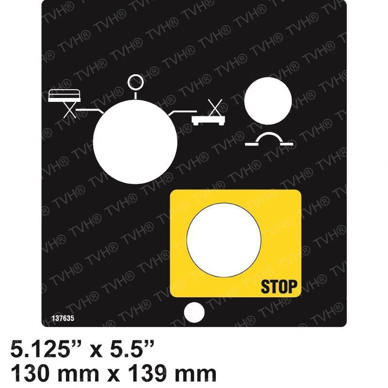 FOR GENIE GRC-12 E-STOP- GR/GRC/GS GCON 137635 137635GT