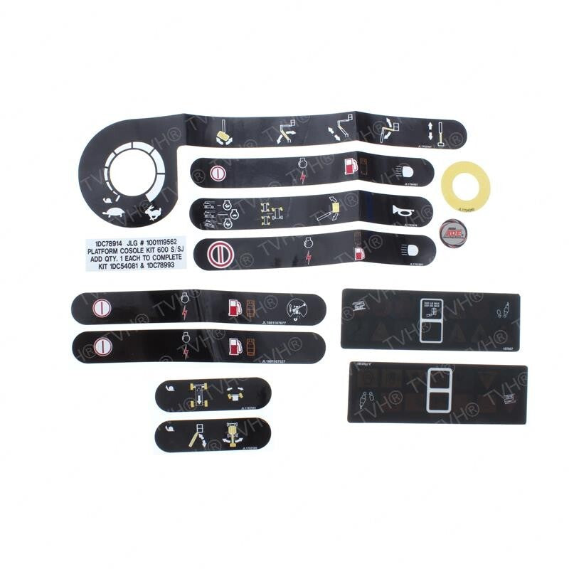 FOR JLG 1001119562- NEW JLG Platform Control Box Decal Kit