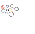 FOR Bobcat Skid Steer Seal Kit 7156132