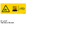 FOR GENIE GS-1530 - 82474 DECAL, DANGER GENERAL SAFETY