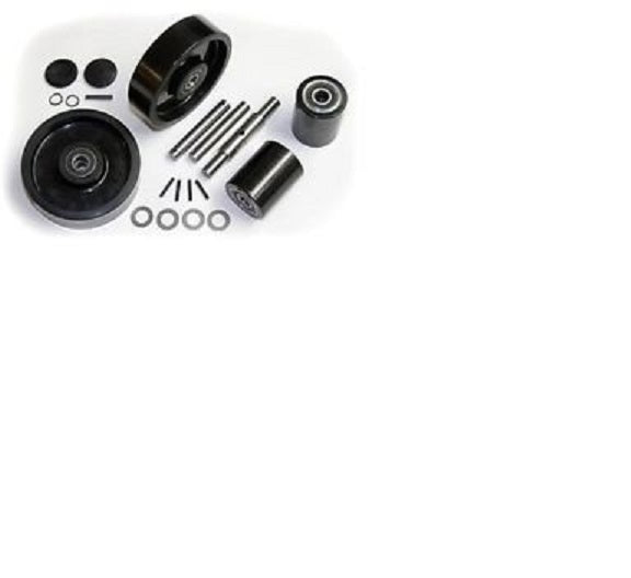 Wesco 272746 Pallet Jack Complete Wheel Kit (Includes All Parts Shown)