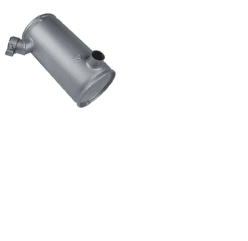 CLARK 1685072, FORKLIFT MUFFLER