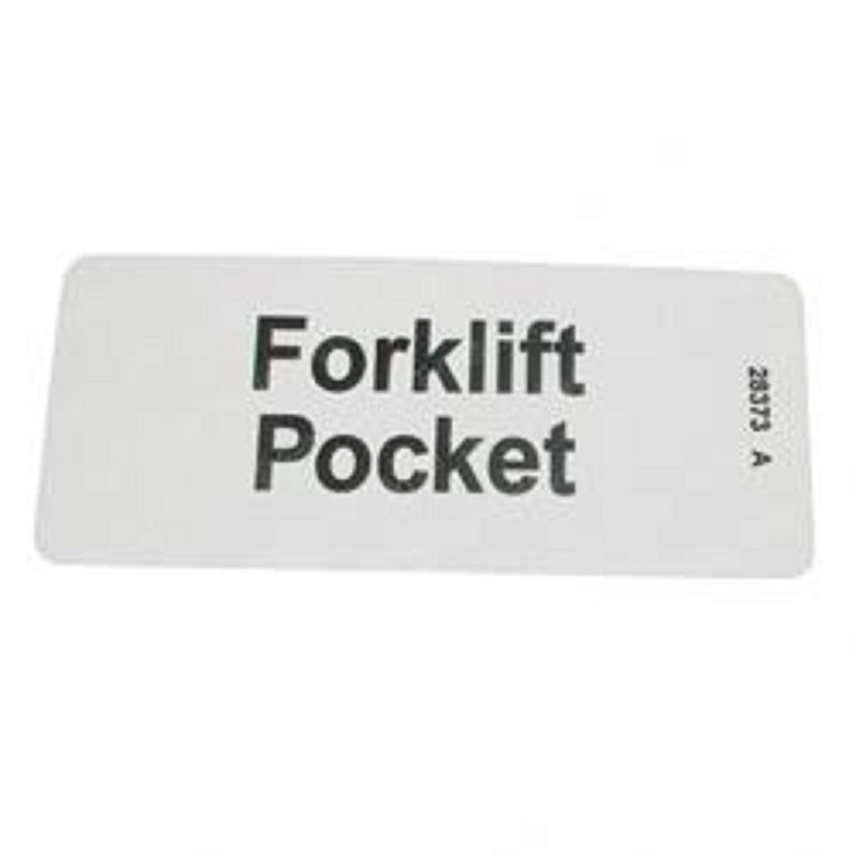 FOR Genie 28373 Decal Fork Lift Pocket