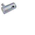 HYSTER 3018389, FORKLIFT MUFFLER