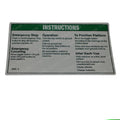 FOR GENIE DECAL 43089, 43089GT