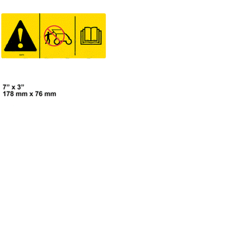 FOR GENIE GR-26J - DECAL - COMP ACCESS  82473GT