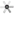CLARK 445268, FORKLIFT FAN BLADE