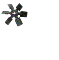 CLARK 626058, FORKLIFT FAN BLADE
