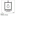 FOR SKYJACK 102961 DECAL - HYDRAULIC OIL ONLY