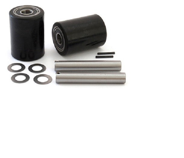 WanMax W55 Pallet Jack Load Wheel Kit (Includes All Parts Shown)