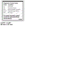 FOR GENIE 133596, 133596GT DIAG CODES DECAL
