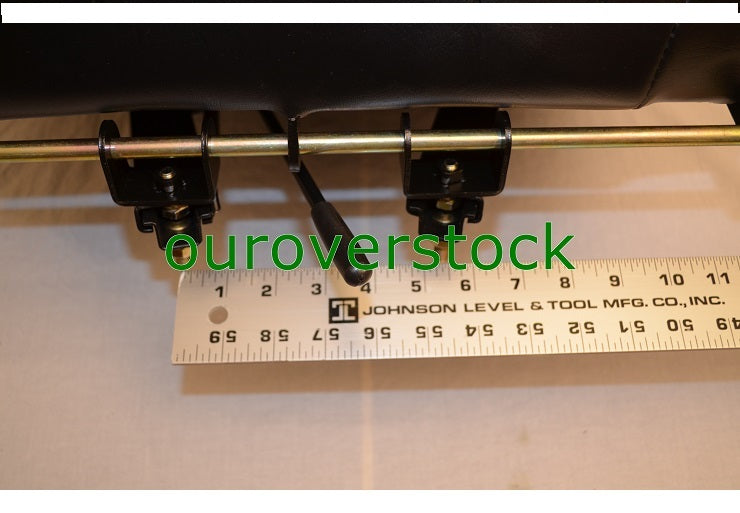 Wise Vinyl HInged Back Fork Truck Seat (Yale, Hyster, Toyota, For Caterpillar )