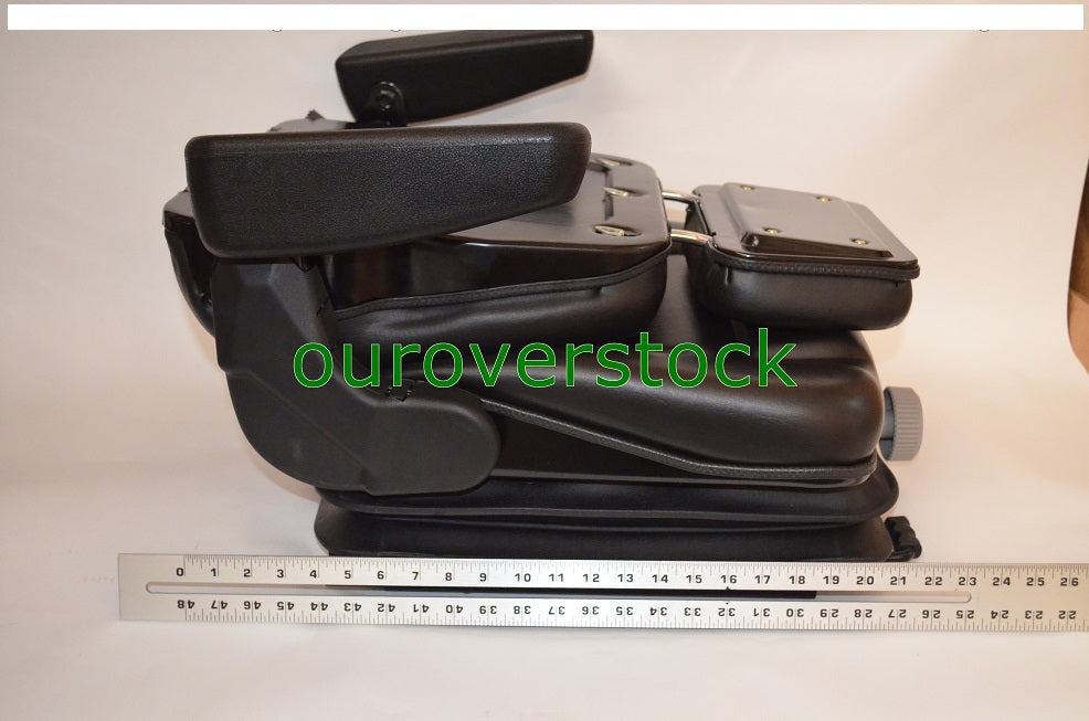 NEW LOW PROFILE SUSPENSION SEAT WITH ARMREST DOZER BACKHOE TRACTOR SKIDSTEER