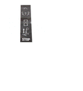 FOR Genie GR-20  DECAL GROUND CONTROL PANEL 97776