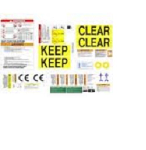 SKYJACK 119141, DECAL KIT - SJIII, CONV. CE