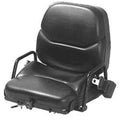 WISE Vinyl Forklift Seat (TCM, White, Mobilift)-Wise-21.5"x19"x23.25"-Vinyl