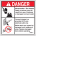 FOR Genie GR-20  DECAL - NOTICE AC POWER SUPPLY  31508