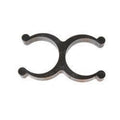 FOR Tennant CLIP HOSE GRIPER 1.5ID DBL BLK 1014079