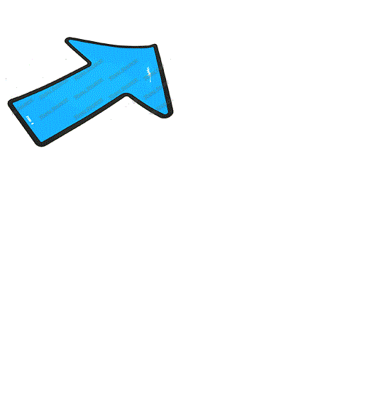 FOR GENIE 27204, 27204GT BLUE ARROW DECAL