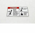 FOR GENIE GR-8 -  DECAL - DANGER TIP-OVER TILT  44736